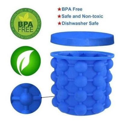 Cubetera Silicona 120 Hielo Ice Maker Latas Botellas Bebidas