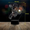 Lámpara 3d  Iron Man 2 Marvel Avengers
