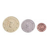 Bolsa de banco Gringotts con 3 monedas Harry Potter