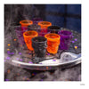 Pack 4 shot calaveras Skull colores Arcoiris tequila