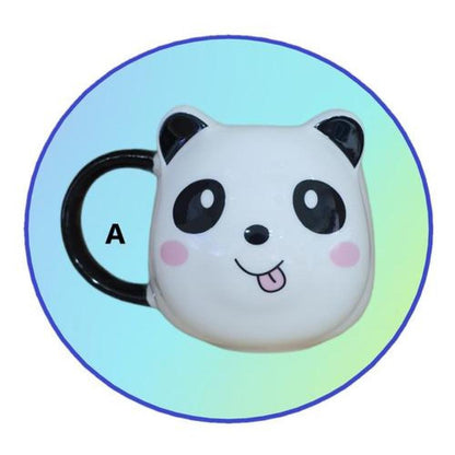 Tazón 3D cerámica oso panda Panditas Kawaii