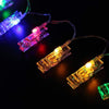 Luces Clip Pilas(perritos) Para 20 Fotos 3 Mts Multicolores