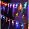 Luces Clip Pilas(perritos) Para 20 Fotos 3 Mts Multicolores