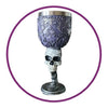 Copa 3D Calavera mexicana Místico gótico resina acero
