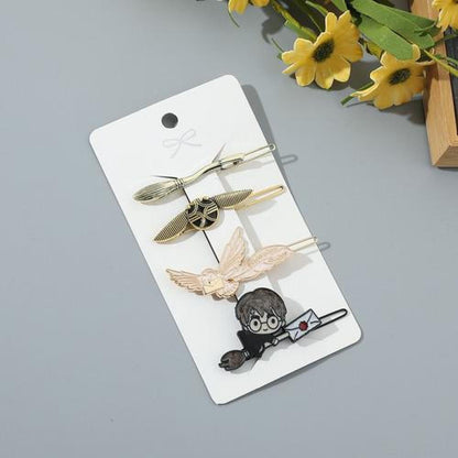 Set Pinches horquillas pinzas para el cabello Harry Potter