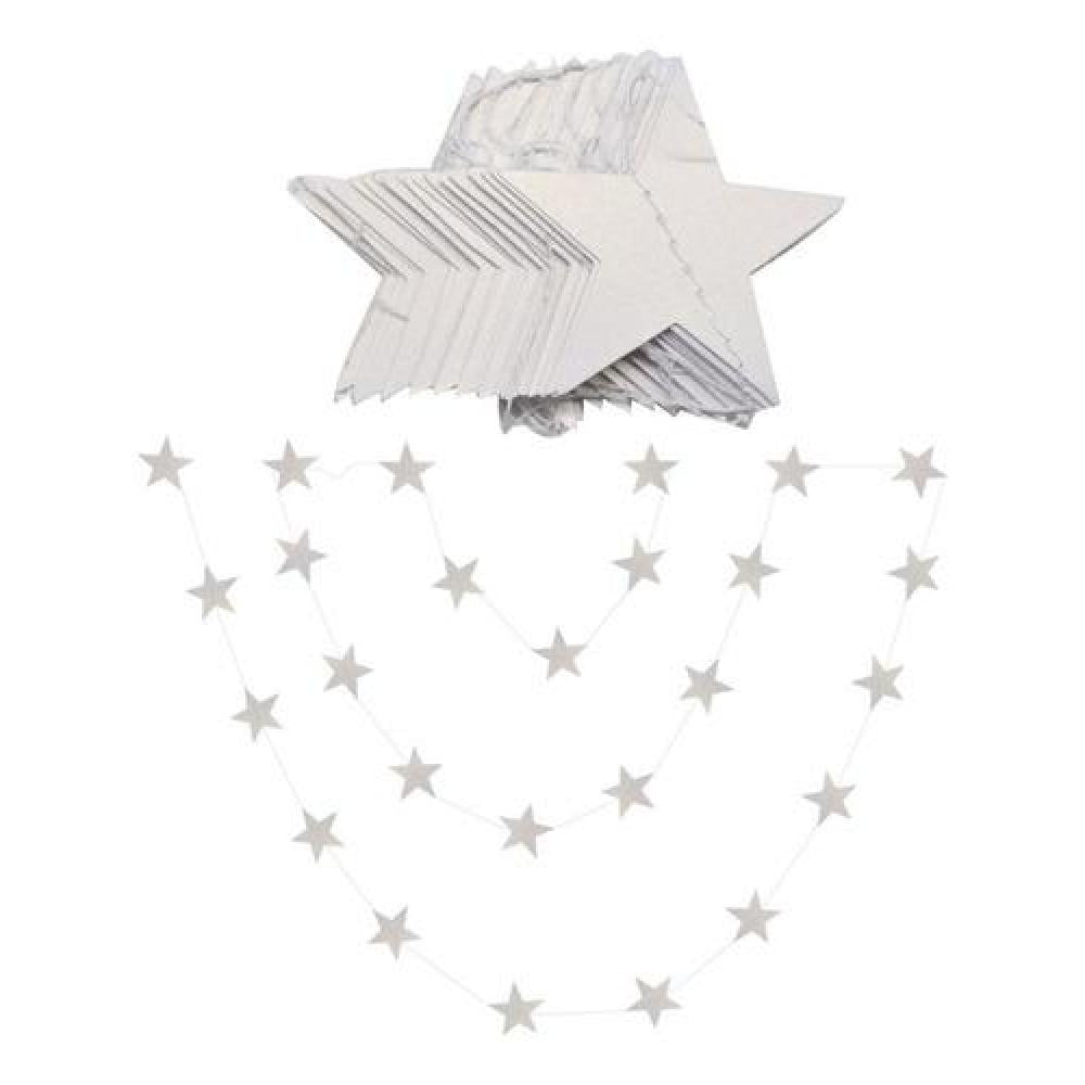 Guirnaldas De Papel Estrellas  4 Metros Candy Bar