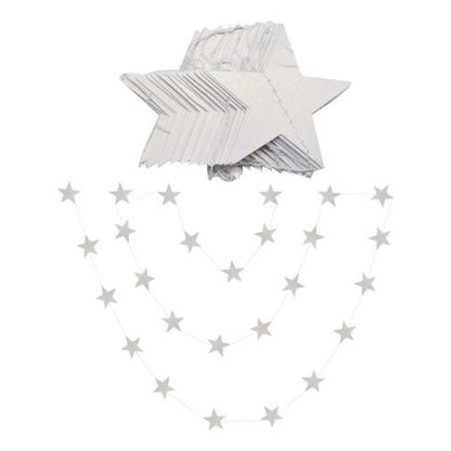 Guirnaldas De Papel Estrellas  4 Metros Candy Bar