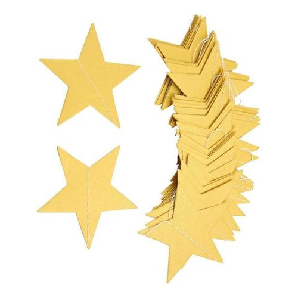 Guirnaldas De Papel Estrellas  4 Metros Candy Bar