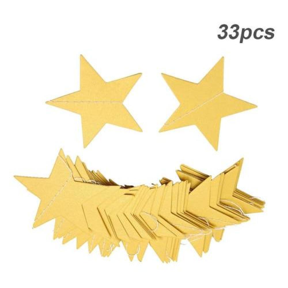 Guirnaldas De Papel Estrellas  4 Metros Candy Bar