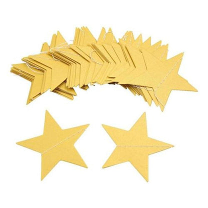 Guirnaldas De Papel Estrellas  4 Metros Candy Bar