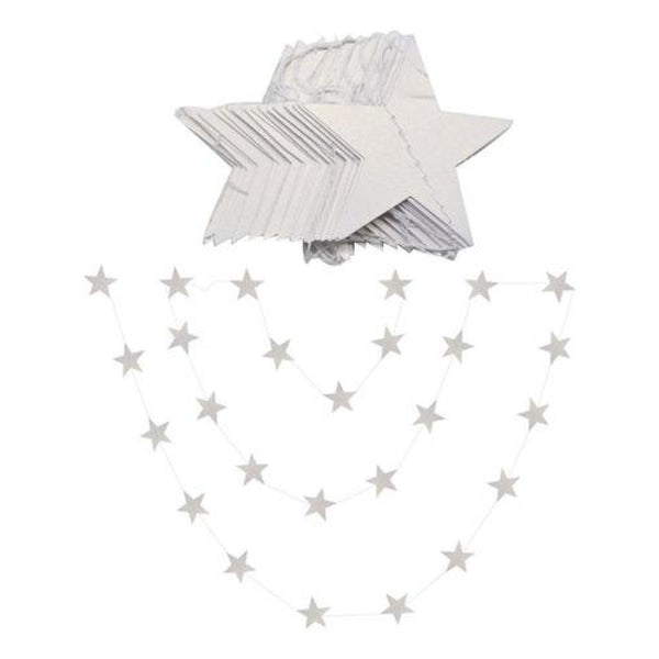 Guirnaldas De Papel Estrellas  4 Metros Candy Bar