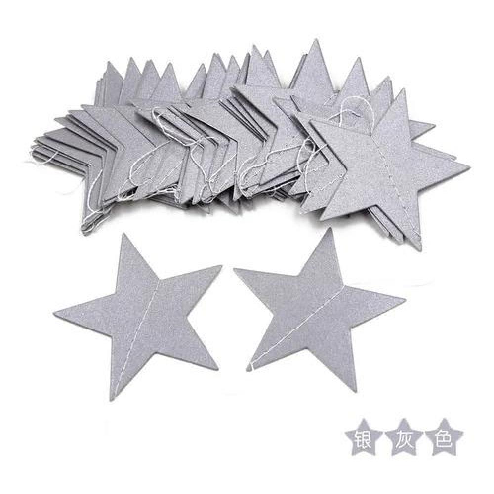 Guirnaldas De Papel Estrellas  4 Metros Candy Bar