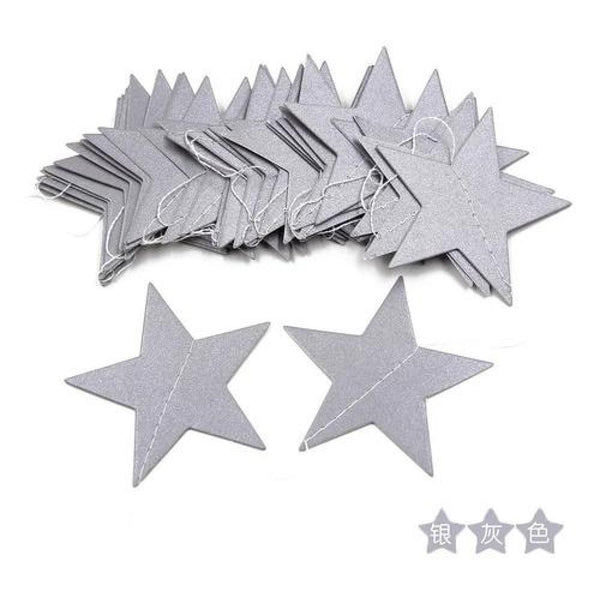 Guirnaldas De Papel Estrellas  4 Metros Candy Bar