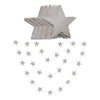 Guirnaldas De Papel Estrellas  4 Metros Candy Bar