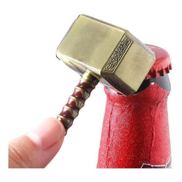 Llavero destapador martillo Thor Avengers Marvel Estoykuku