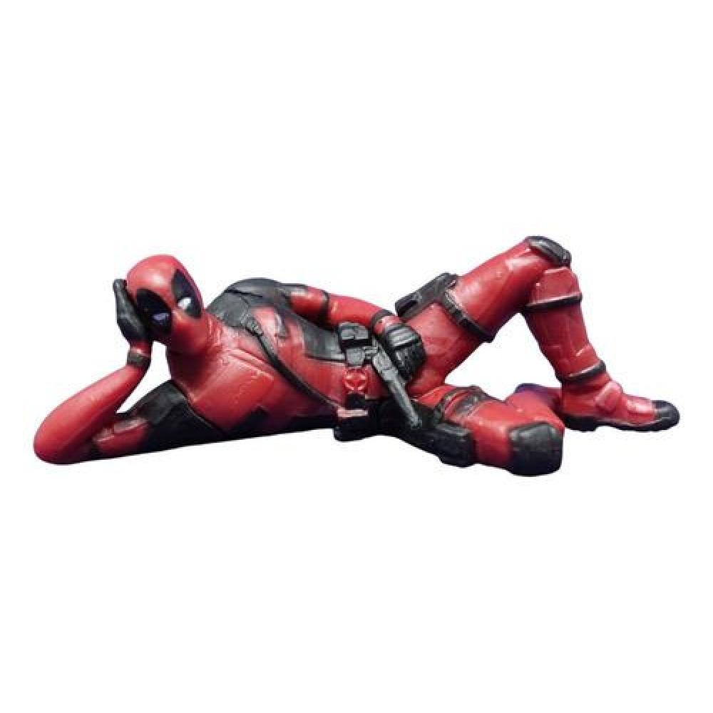 Adorno deadpool decoracion motociclista o Automovil - A