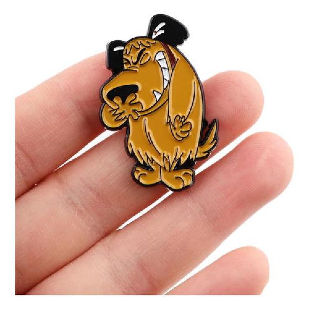 Broche pin divertido Perro Patán autos locos vintage