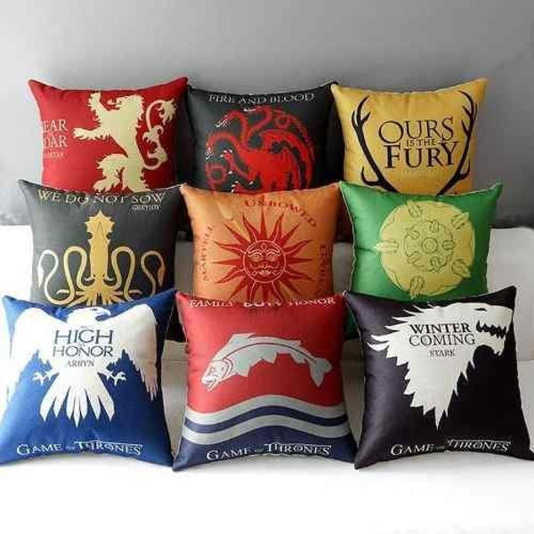 Cojines De Lino Game Of Thrones Got (estoykuku)