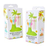 Tenedor Pinchos Para Frutas Palmera Monos Kawaii