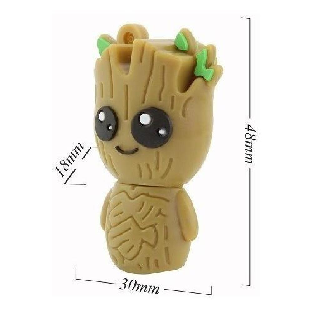 Pendrive 16 Gb Groot Baby Guardianes Galaxia Marvel Avengers