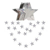 Guirnaldas De Papel Estrellas Espejo Oro Plata Rosa 4 Metros