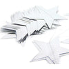 Guirnaldas De Papel Estrellas Espejo Oro Plata Rosa 4 Metros