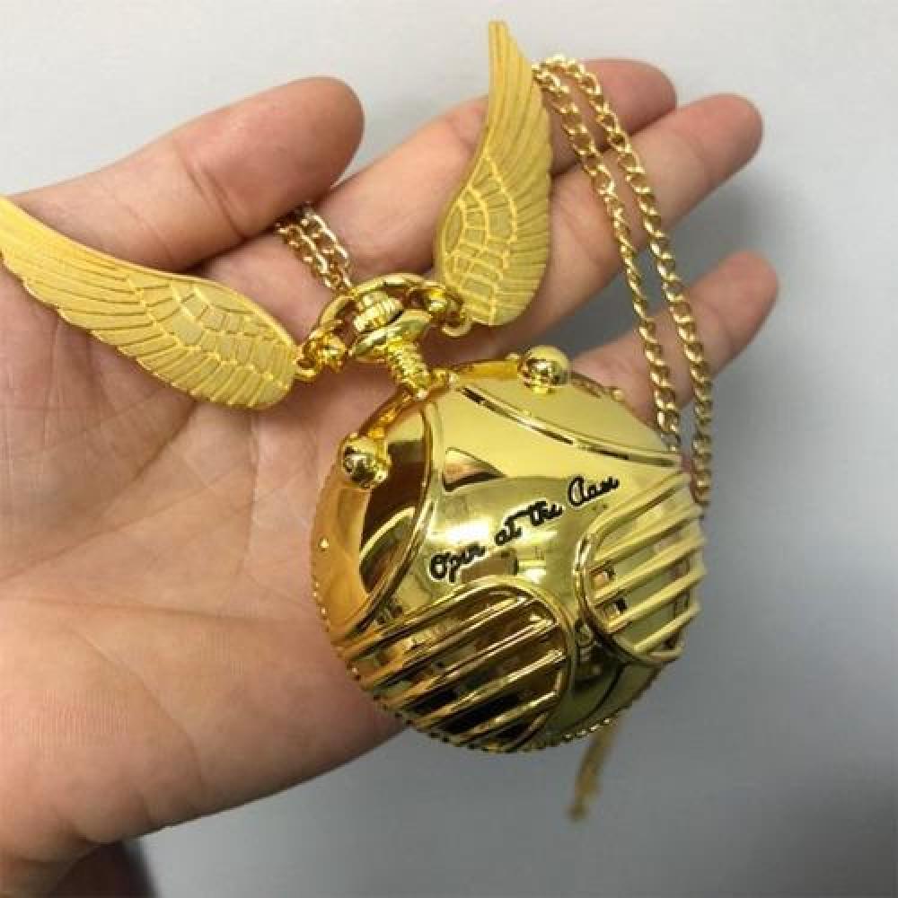 Reloj de bolsillo XL Snitch Dorada gigante Harry Potter
