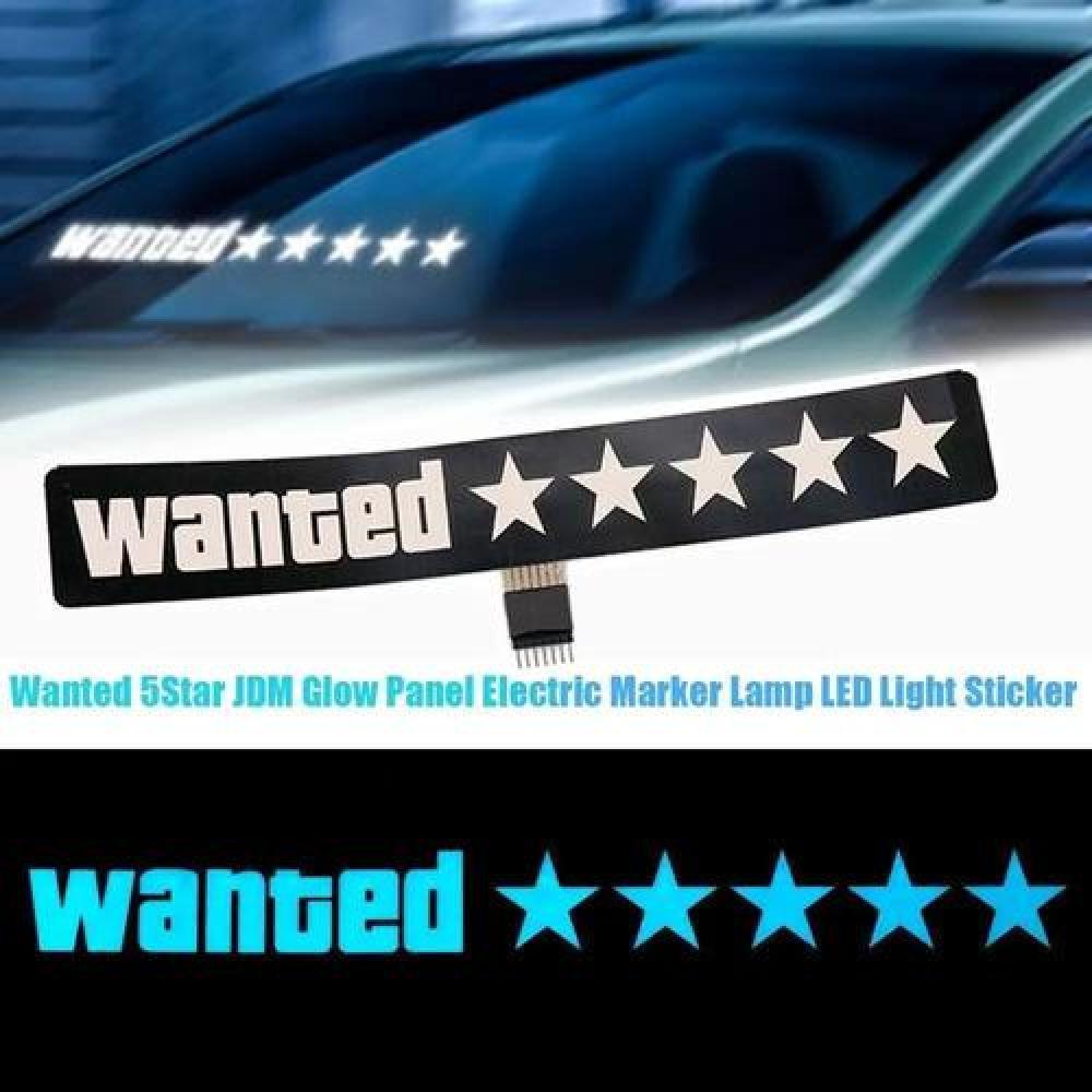 Sticker Pegatinas panel LED para autos wanted GTA busqueda