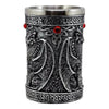 Taza Tazón XL SILVER Celta Twin Dragon Fire Drakes