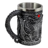 Taza Tazón XL SILVER Celta Twin Dragon Fire Drakes