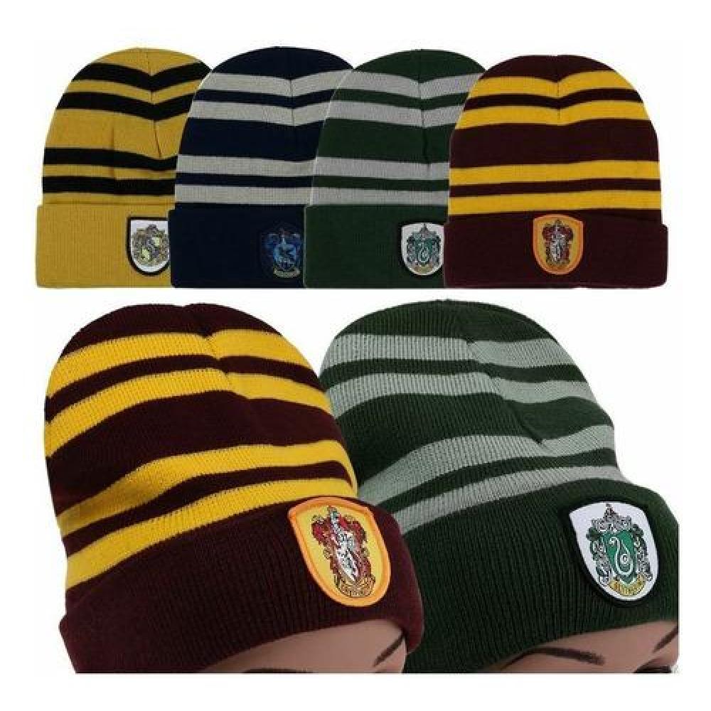 Gorro Casas Hogwarts Harry Potter Gryffindor Slytherin