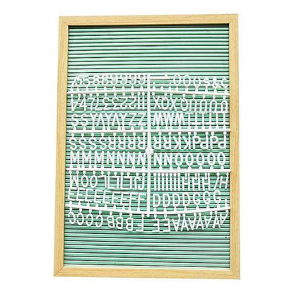 Pizarra Vintage Retro Tablero Letra Intercambiables Fieltro1