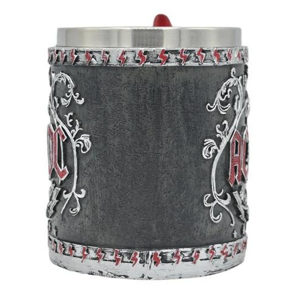 Tazón Taza 3D resina Rock grupo AC / DC Back In Black