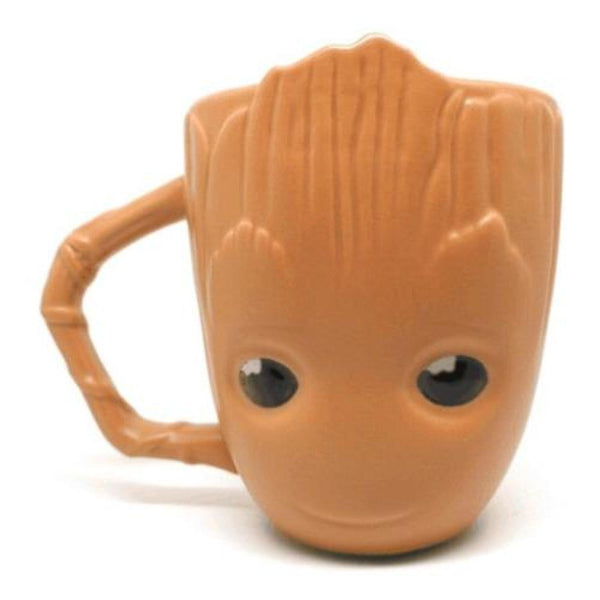Taza Xl Ceramica 3d Baby Groot Marvel 600 Ml
