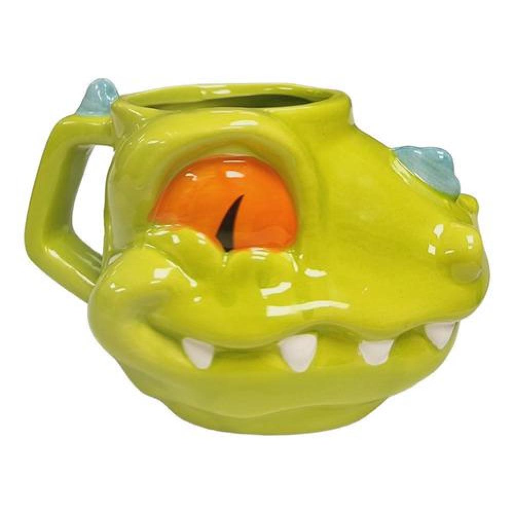 tazón cerámica 3D  Dinosaurio Reptar Rugrats
