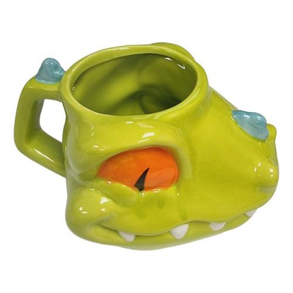 tazón cerámica 3D  Dinosaurio Reptar Rugrats