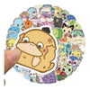 Pack Sticker cute baby pokemon picachu, psyduck, Charmander