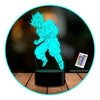 Lámpara 3D Goku Ki Dragon ball c/ remoto