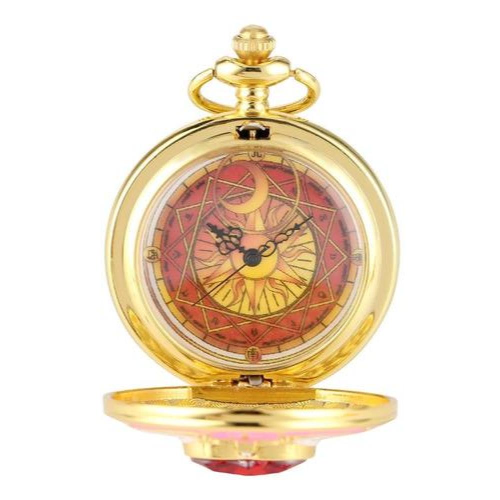 Reloj De Bolsillo vintage Sakura card captor corazon mod2