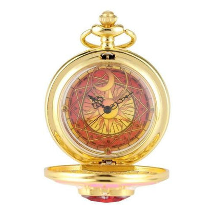 Reloj De Bolsillo vintage Sakura card captor corazon mod2