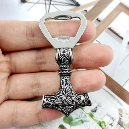 Destapador nórdico Vikingo metálico