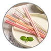 Set palillos chino reutilizables colores pasteles chopstick
