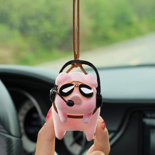 Adorno Colgante chanchito Love pig decoracion Automovil