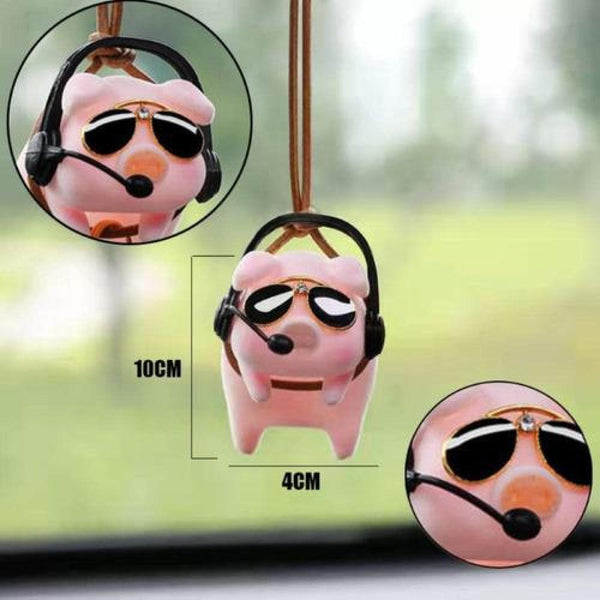 Adorno Colgante chanchito Love pig decoracion Automovil