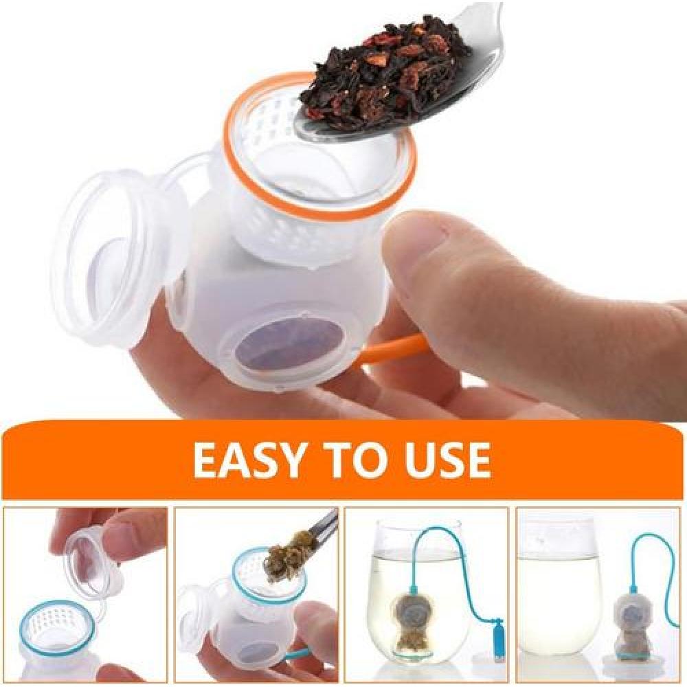 Infusor de té silicona divertido  Buzo submarino