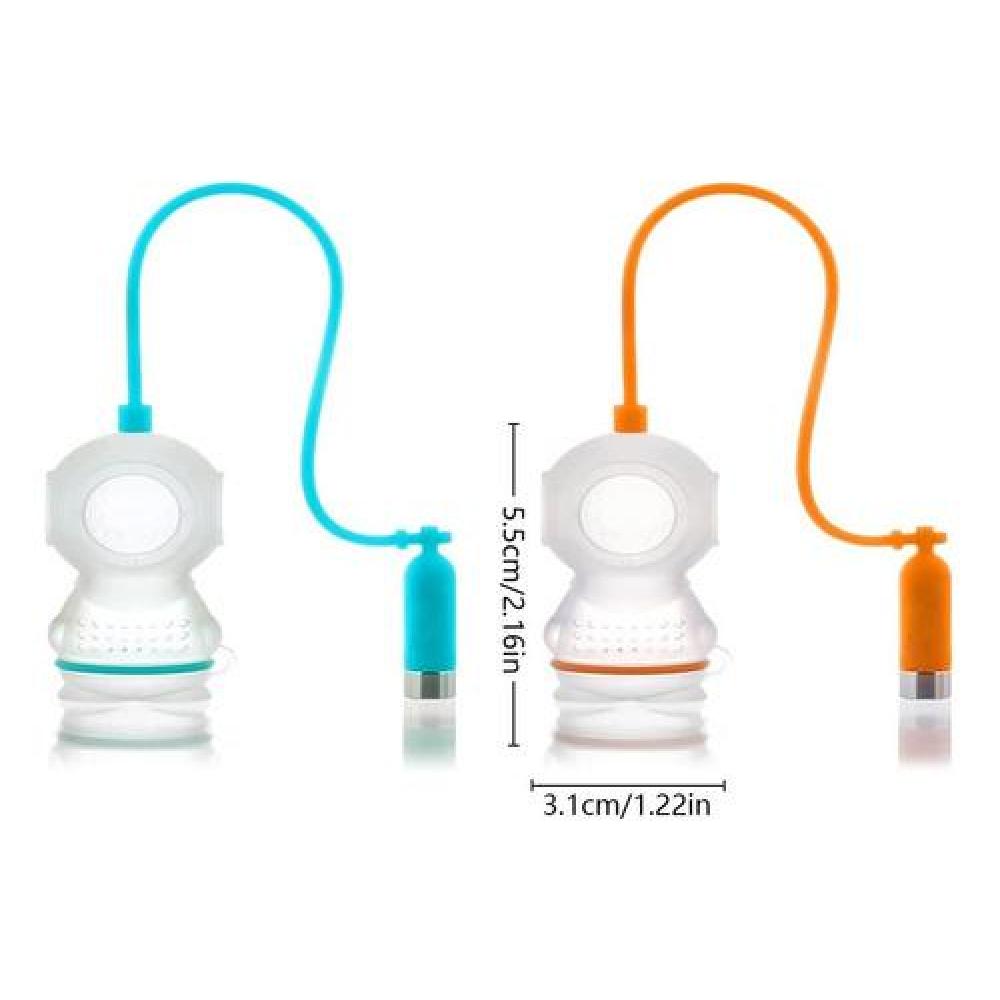 Infusor de té silicona divertido  Buzo submarino