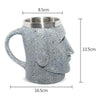 Tazon Taza 3d Moai Piedra
