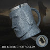 Tazon Taza 3d Moai Piedra