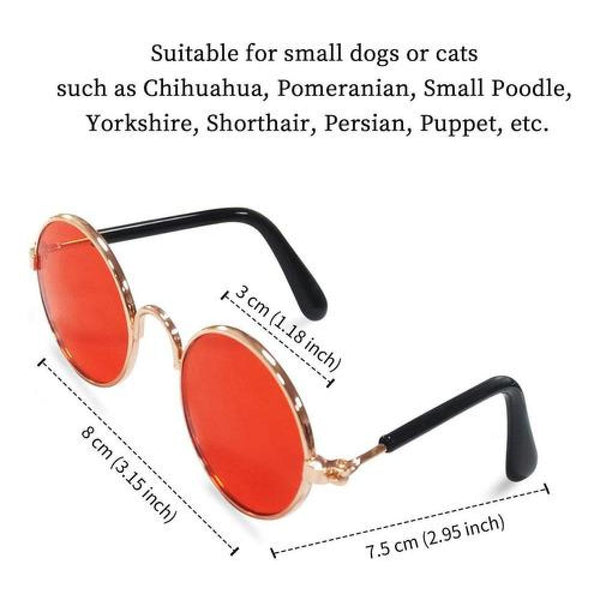 Gafas Lentes Cool Para Mascotas Gatos Perros Accesorio