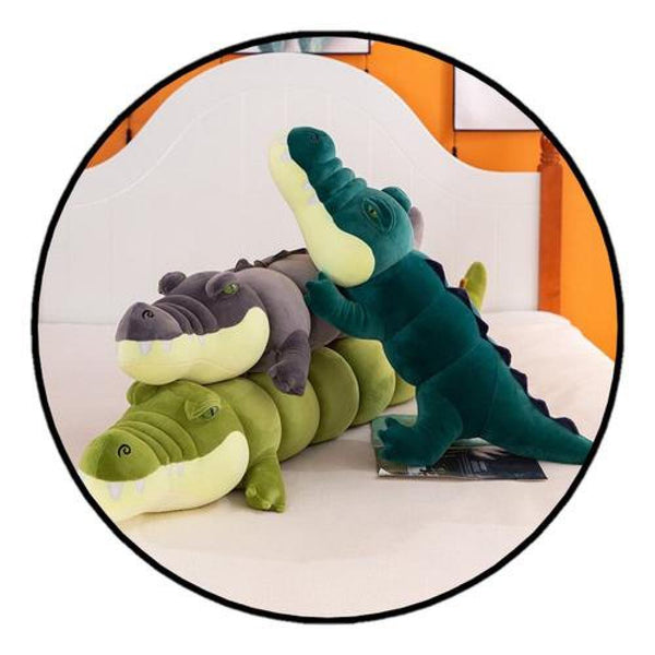 Cojín Peluche felpa cocodrilo caiman largato kawaii abrazo